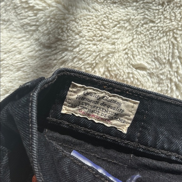 Levi’s High Rise Distressed Jeans – Size W26 L28 | Vintage| Relaxed Straight | - Picture 5 of 9